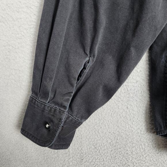 Vintage Harley-Davidson Shirt Mens 2XL Tall Black Button Down Long Sleeve 00s - Picture 10 of 16